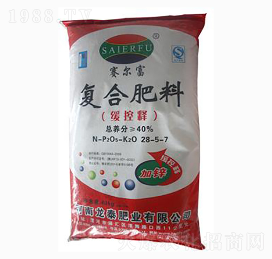 賽爾富緩控釋復合肥料28-5-7-龍?zhí)┓蕵I(yè)