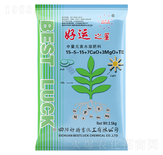 ����Ԫ��ˮ�ܷ���15-5-15+7CaO+3MgO+TE-���\(y��n)֮��-�Õr(sh��)��