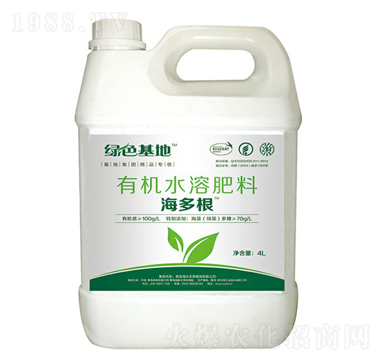 海多根有機水溶肥料-綠色基地-海大生物