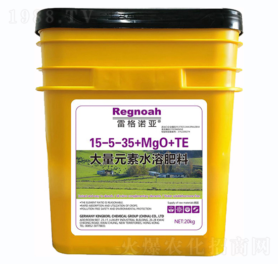 ����Ԫ��ˮ�ܷ�15-5-35+MgO+TE-�׸��Z��-��ȶ�