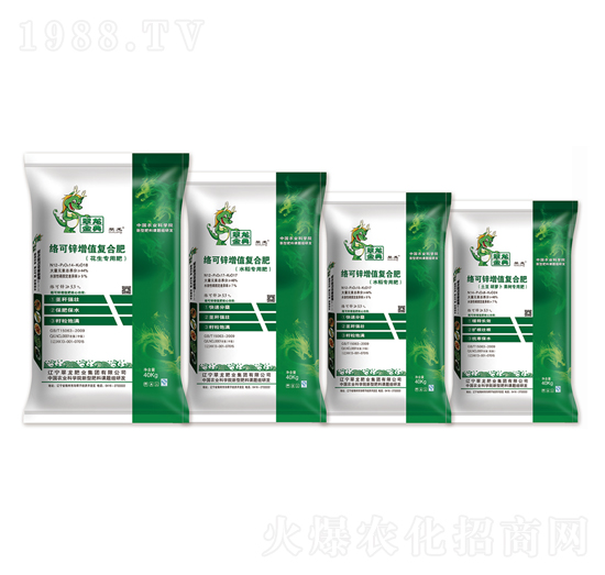 翠龍絡(luò)可鋅花生、水稻、大豆專用增值肥-雙馬-翠龍肥業(yè)