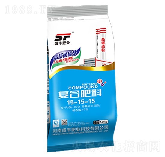 高塔硝硫基復合肥料15-15-15-盛豐肥業(yè)