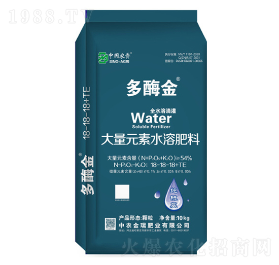 ����Ԫ��ˮ�ܷ���18-18-18+TE-��ø��-���r(n��ng)����