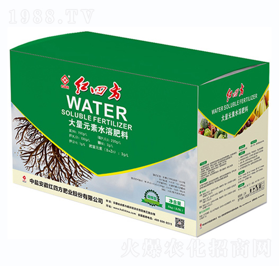 促根型腐植酸水溶肥料-紅四方