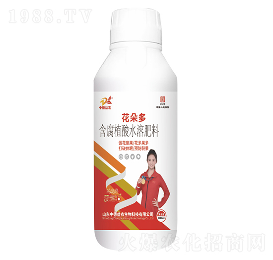 含腐植酸水溶肥料-花朵多-云冠石