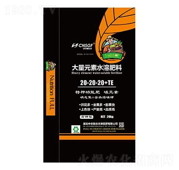 ƽ���ʹ���Ԫ��ˮ�ܷ���20-20-20+TE ���r(n��ng)ʩ���S